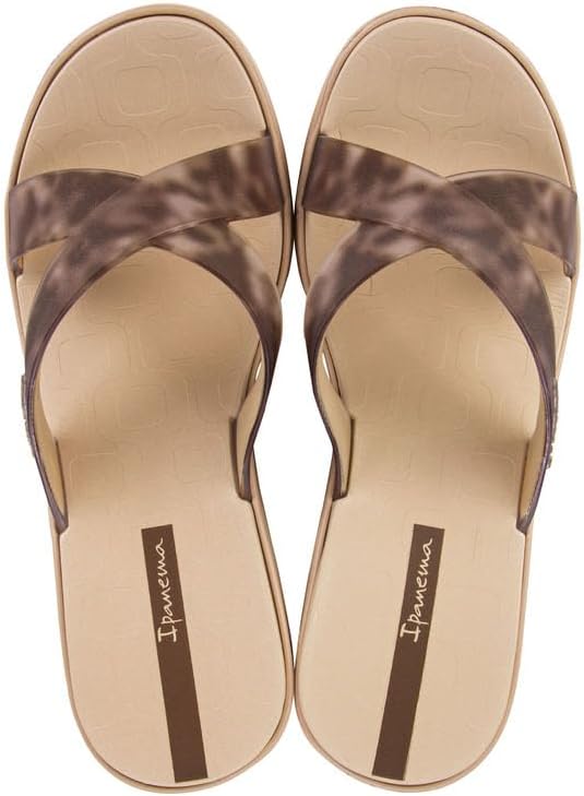 ipanema high fashion damen-plateausandalen – bequeme slip-on-plateausandalen für damen elegante sommer-heels keilsandalen sommer-kleidersandalen damen-plateausandalen beigetransparent größe 6 pantoletten