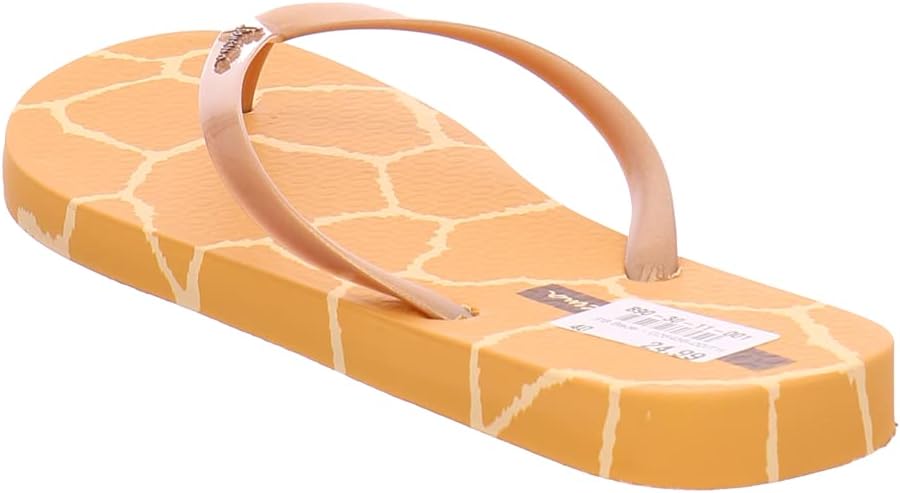 ipanema damen-flip-flops „love safari fem braun-kupfer größe 7 uk flip-flops