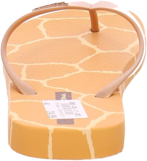 ipanema damen-flip-flops „love safari fem braun-kupfer größe 7 uk flip-flops