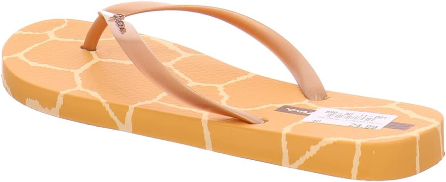 ipanema damen-flip-flops „love safari fem braun-kupfer größe 7 uk flip-flops