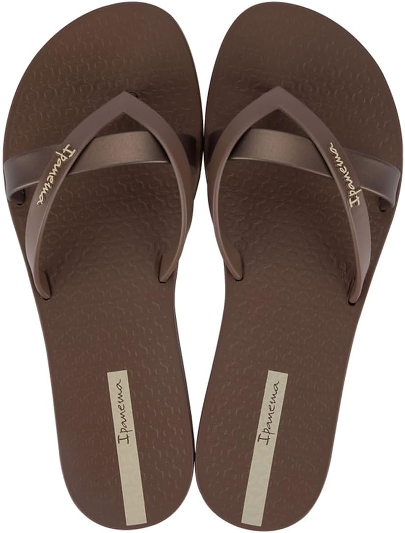 ipanema kirei flip-flops für damen braunbronze größe 8 flip-flops
